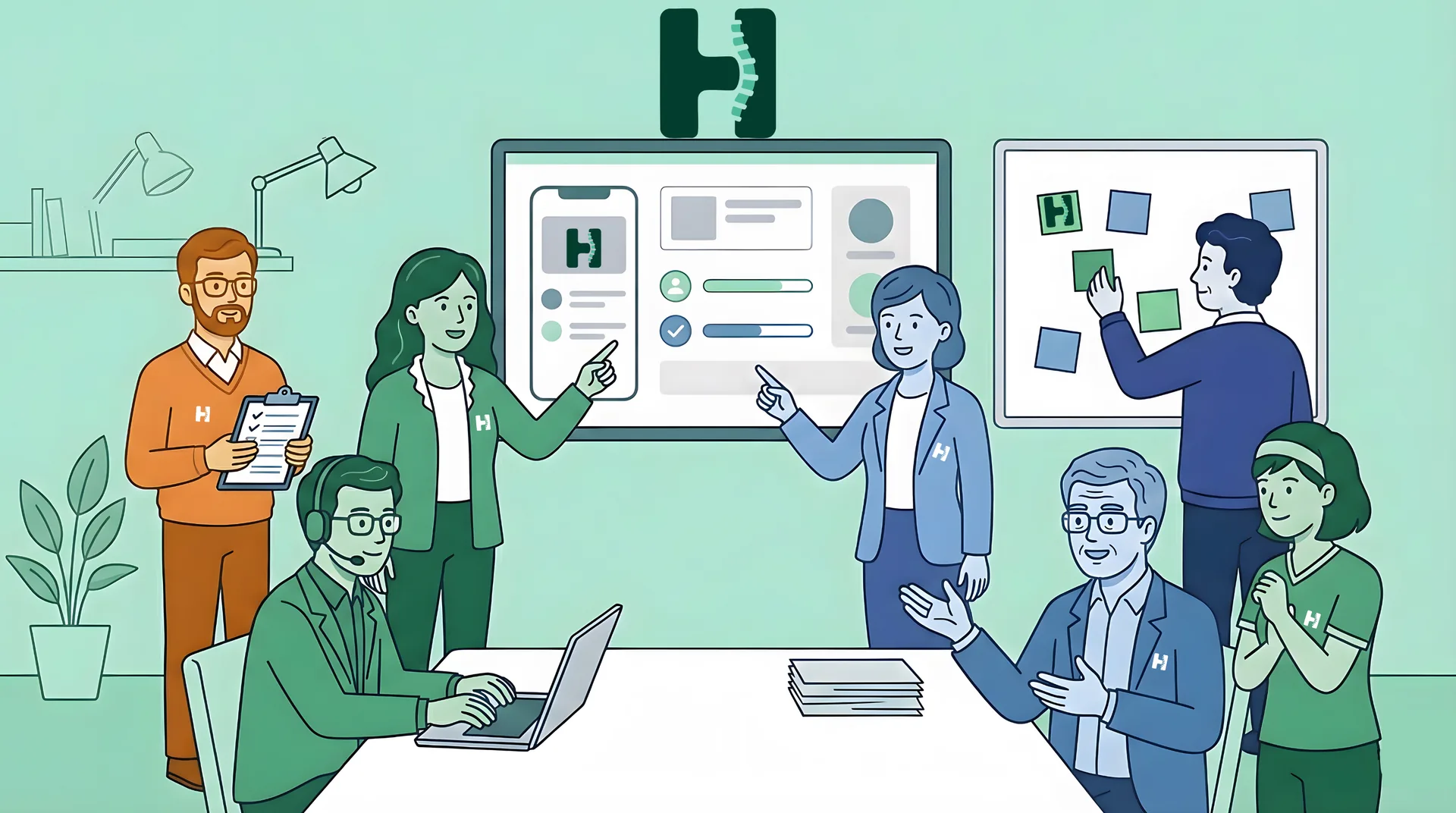 Hysio HQ — het digitale team achter de fysiotherapeut