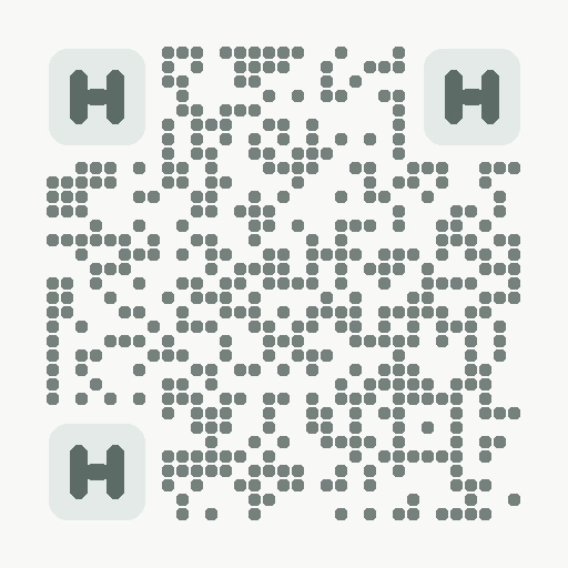 Niet-scanbare voorbeeld-QR-code voor de App Store